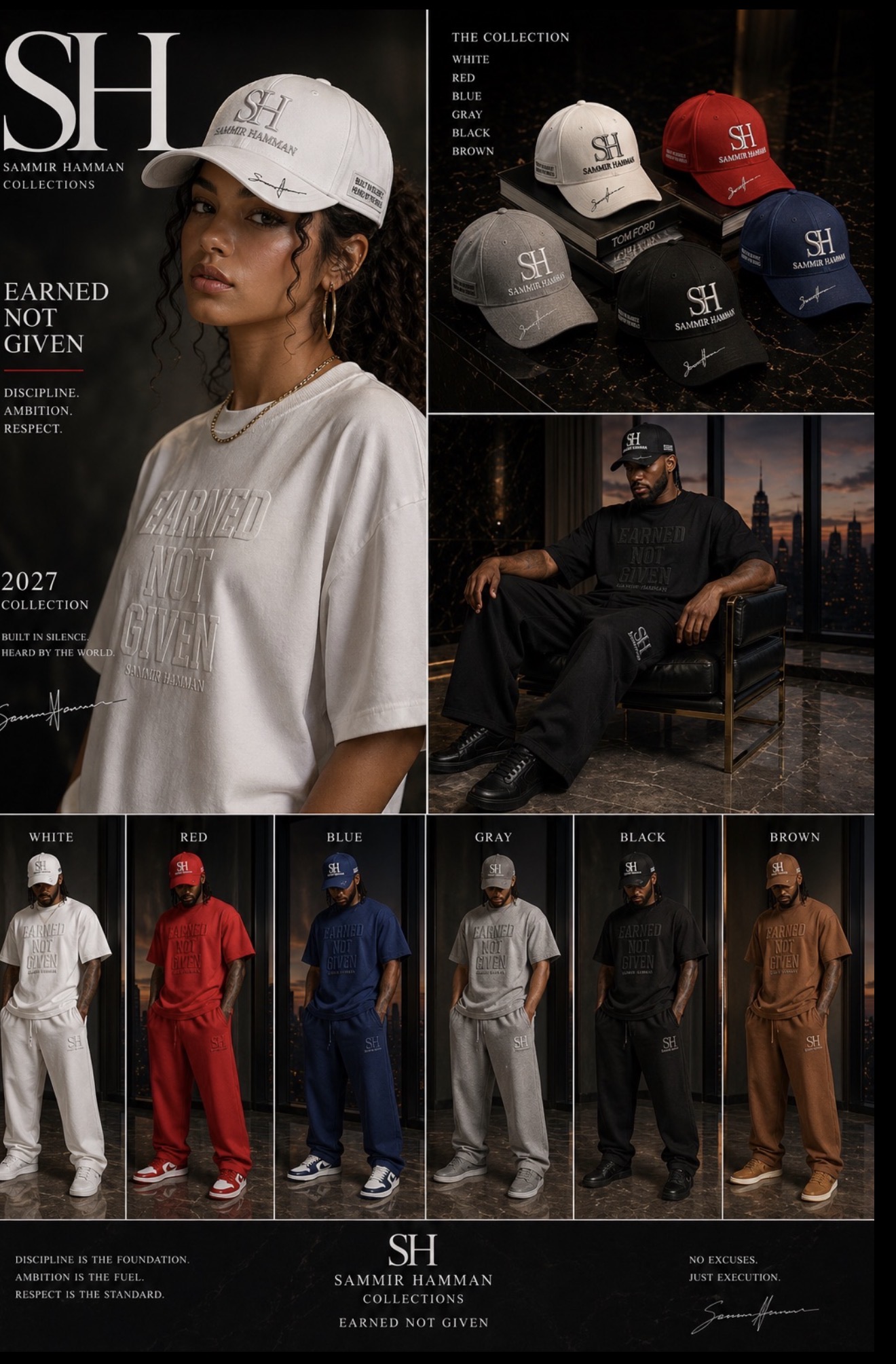 SH Collections editorial lookbook