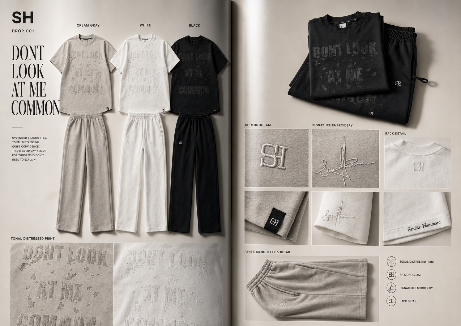 SH Drop 001 product range